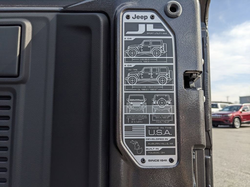 New 2026 Jeep Wrangler Sport image 41