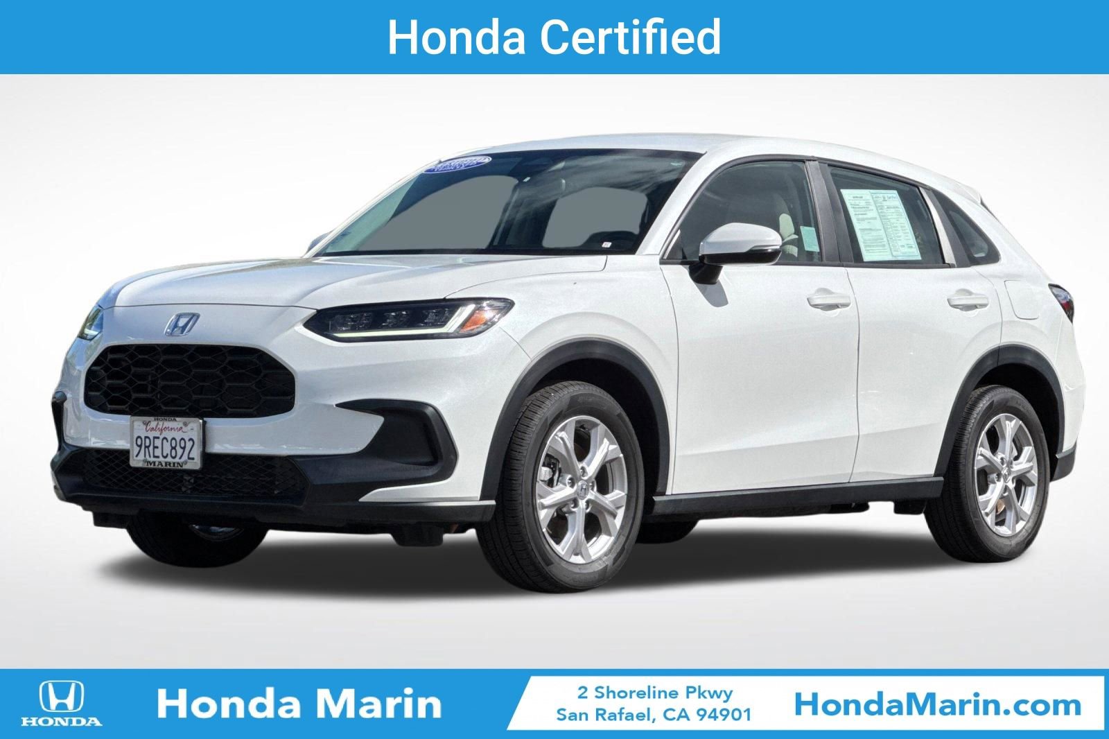 Certified 2025 Honda HR-V LX image 9