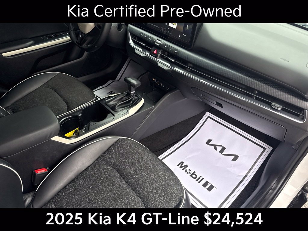 Certified 2025 Kia K4 GT-Line w/ GT-Line Sunroof Package FWD image 18