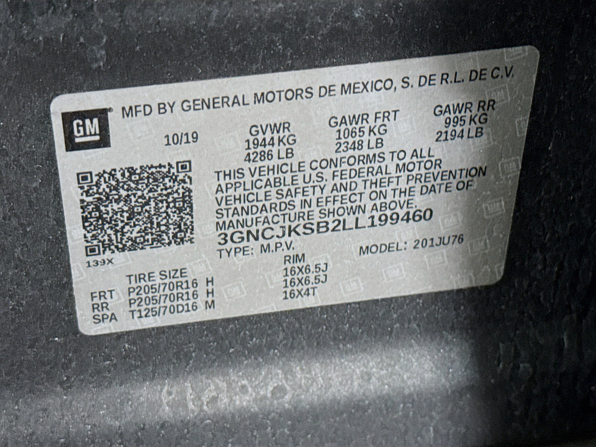 Used 2020 Chevrolet Trax LS w/ Tint and Cruise Package image 39