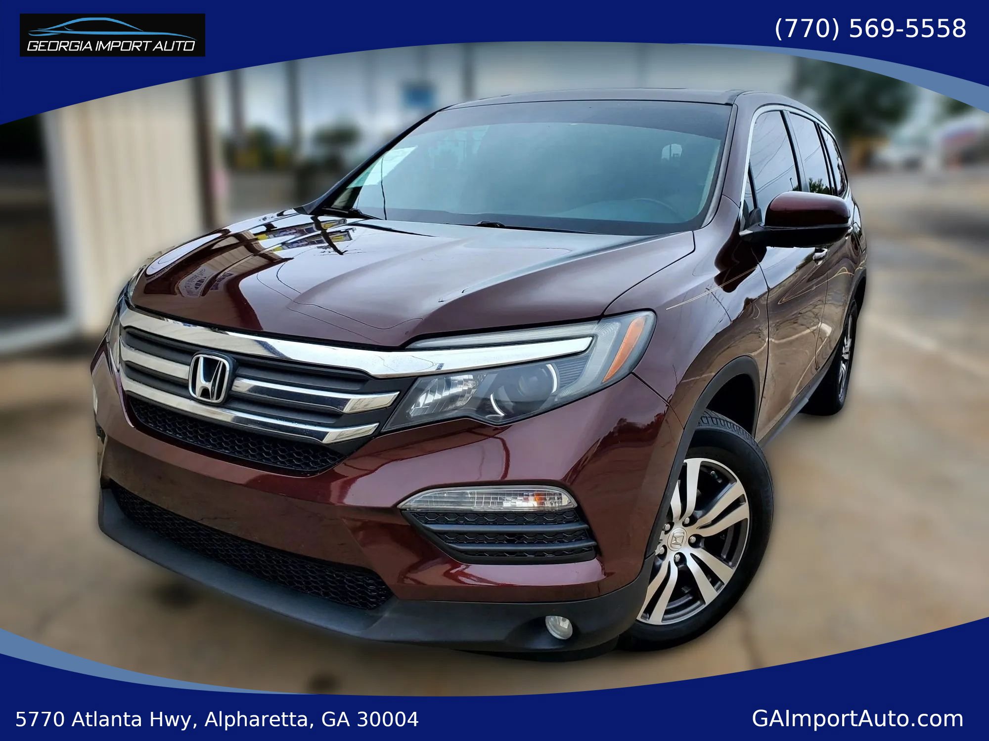 Used 2017 Honda Pilot EX-L image 1