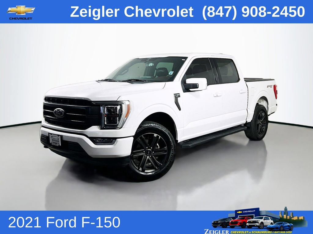 Used 2021 Ford F150 Lariat w/ Equipment Group 502A High AWD/4WD image 1