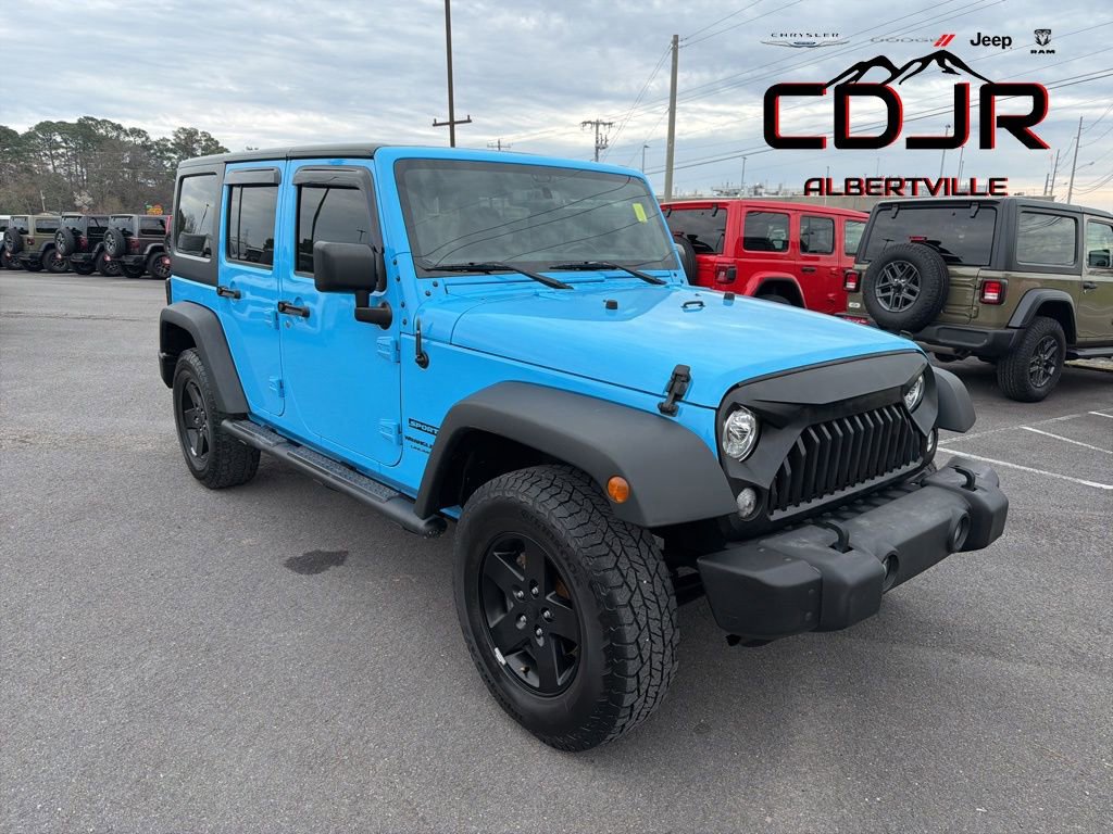 Used 2018 Jeep Wrangler Unlimited Sport S