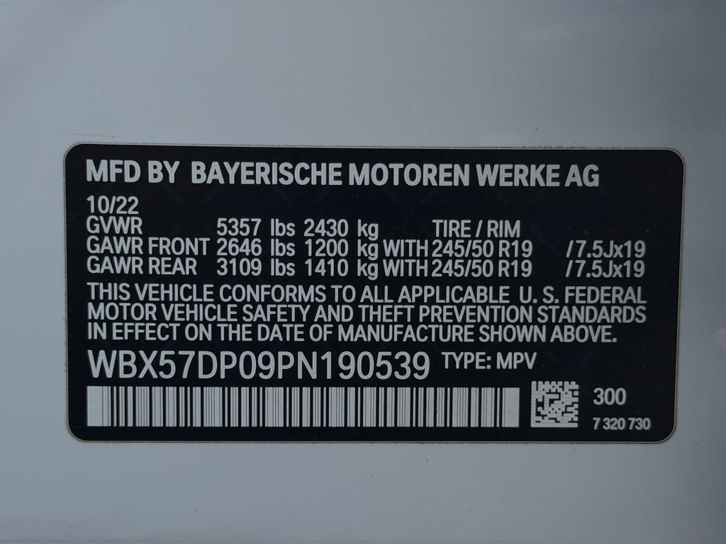 Used 2023 BMW X3 xDrive30i w/ Convenience Package w/ZPA image 25