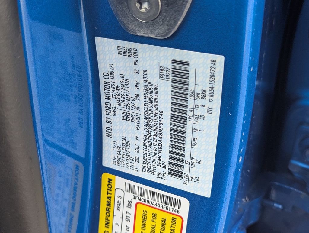 New 2025 Ford Bronco Sport Badlands image 14