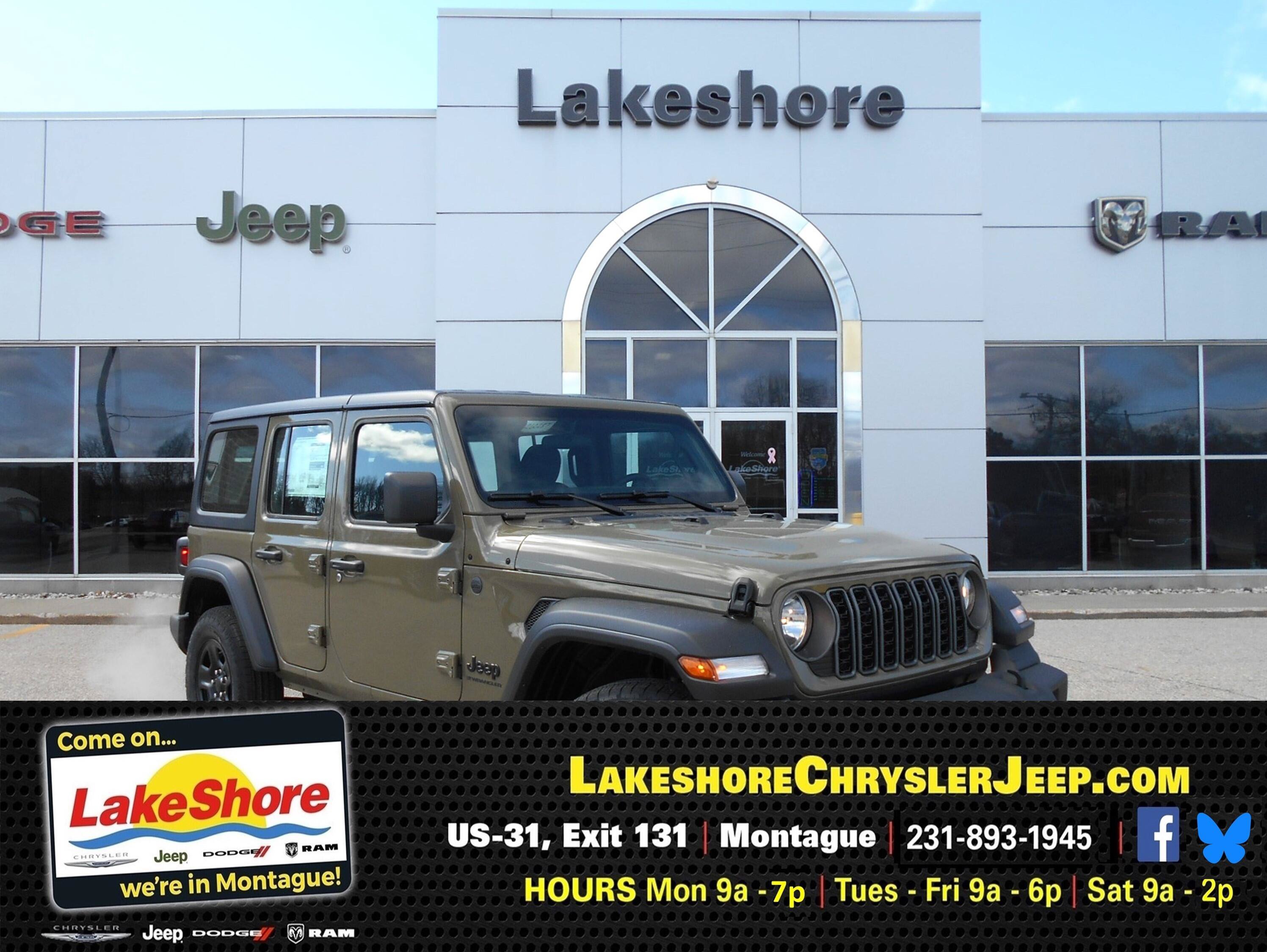 New 2026 Jeep Wrangler Unlimited Sport AWD/4WD image 1