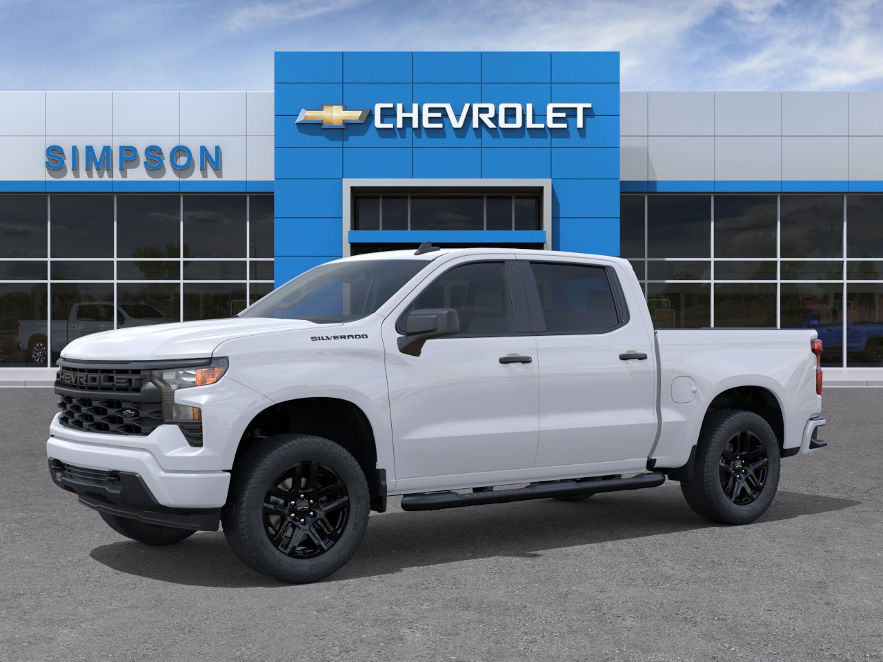 New 2026 Chevrolet Silverado 1500 Custom w/ Turbomax Blackout Package RWD image 28