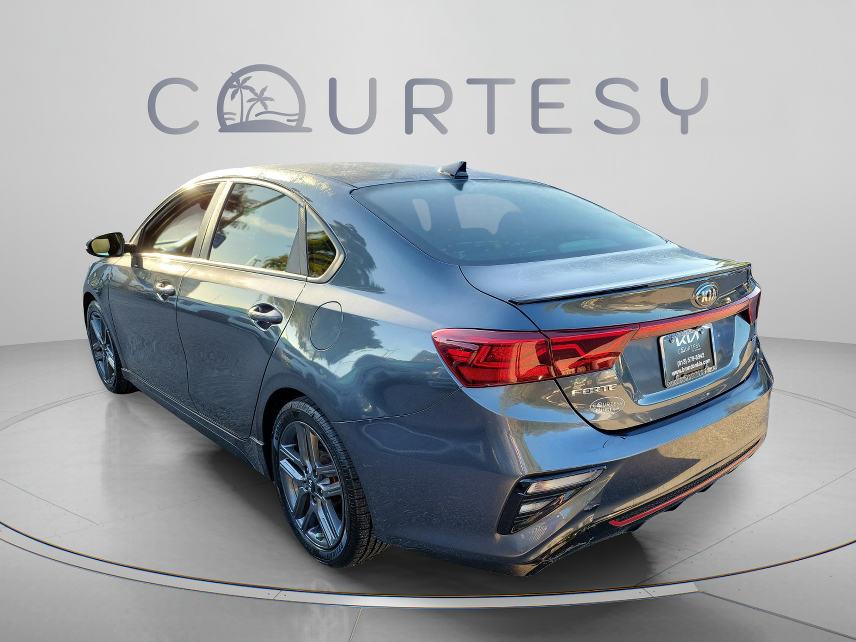 Certified 2021 Kia Forte GT-Line FWD image 2