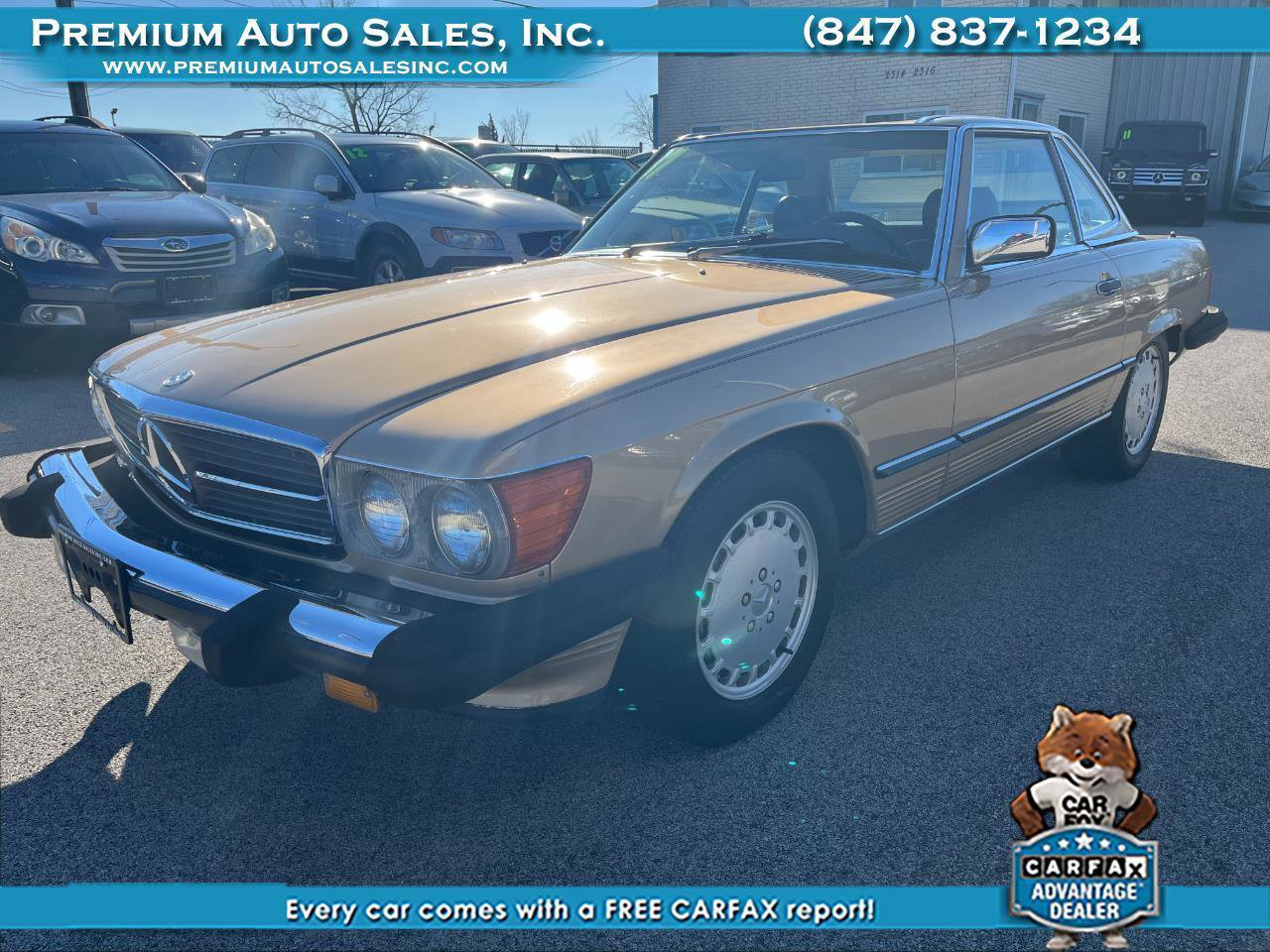 Used 1987 Mercedes-Benz 560 SL image 1