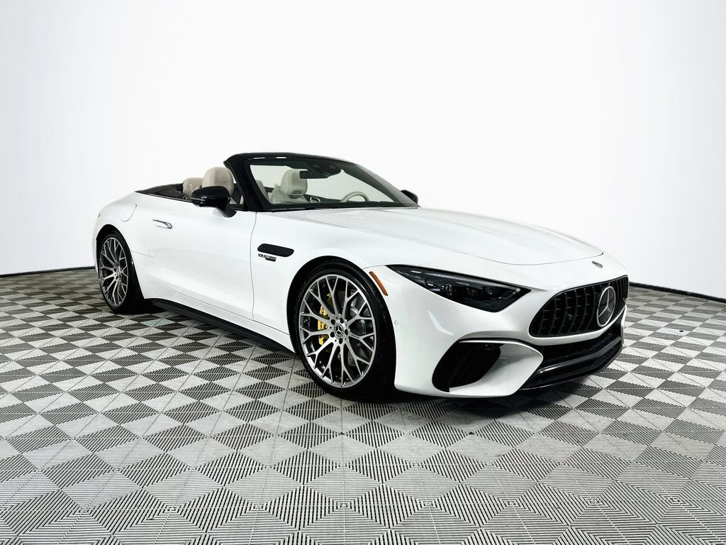 Used 2022 Mercedes-Benz SL 55 AMG 4MATIC image 1