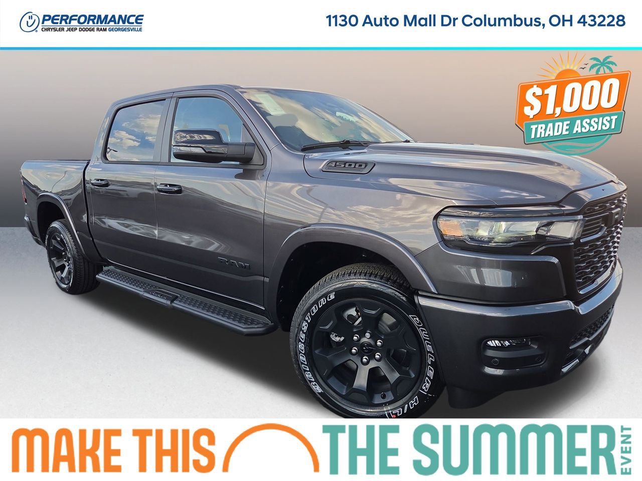 New 2026 RAM 1500 4x4 Crew Cab