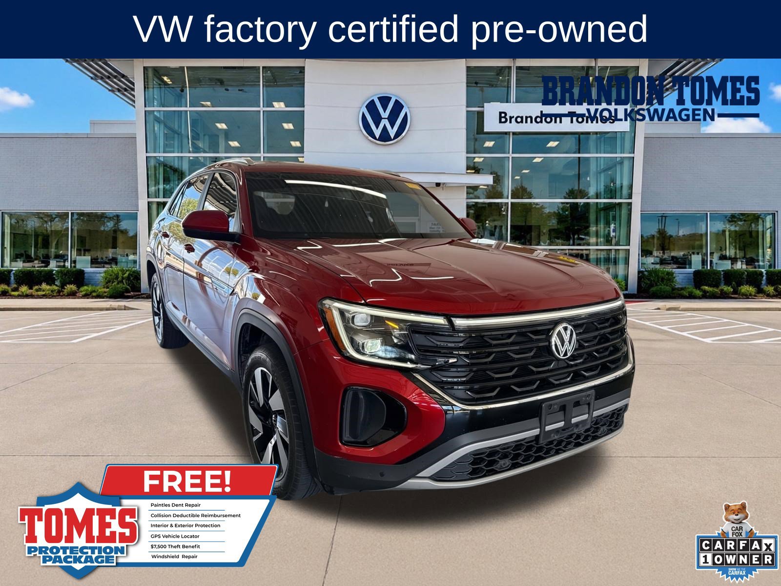 Used 2024 Volkswagen Atlas Cross Sport SE FWD image 1