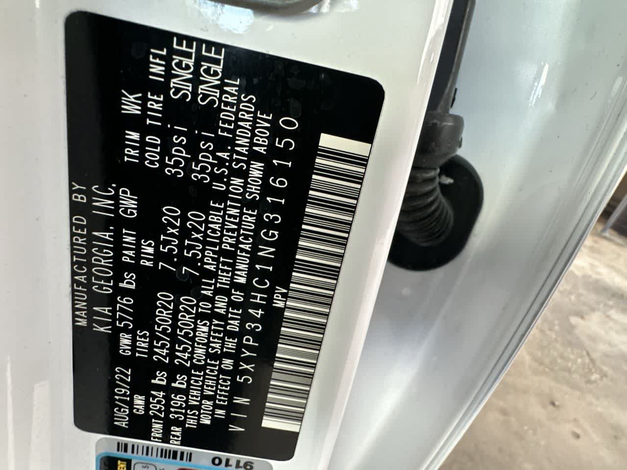 Used 2022 Kia Telluride EX w/ EX Premium Package FWD image 29