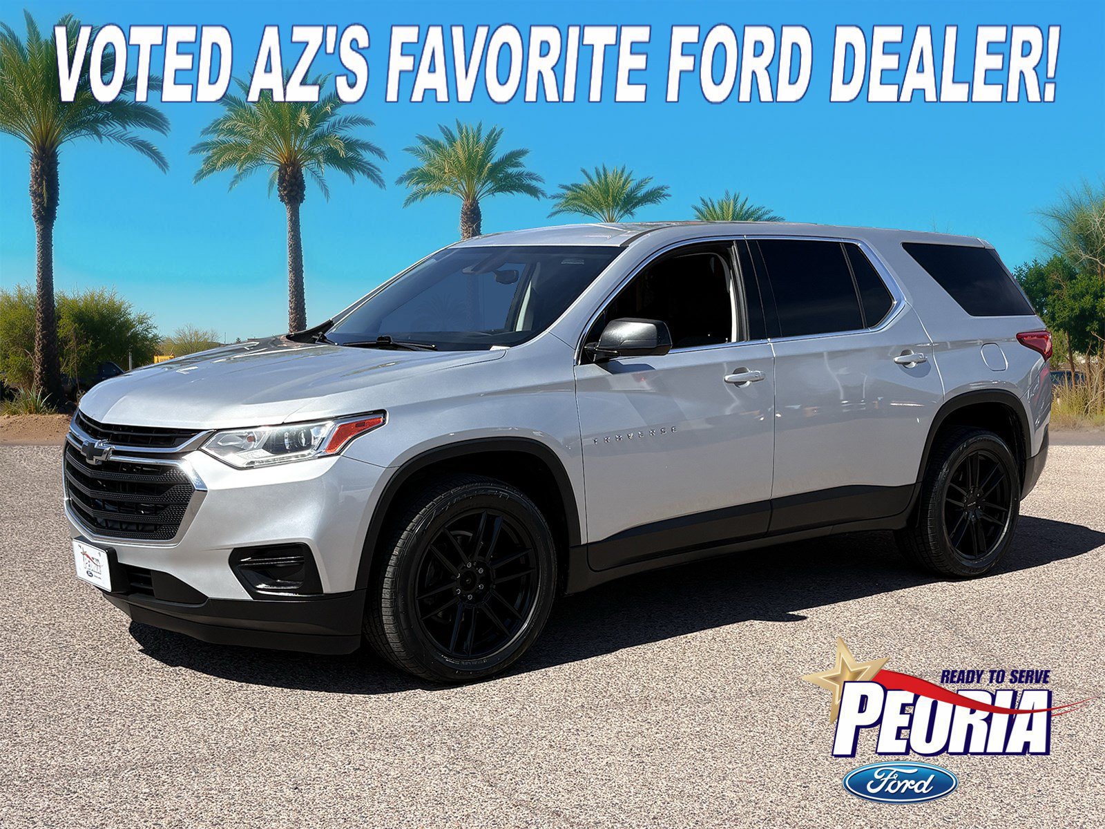 Used 2019 Chevrolet Traverse LS FWD image 1
