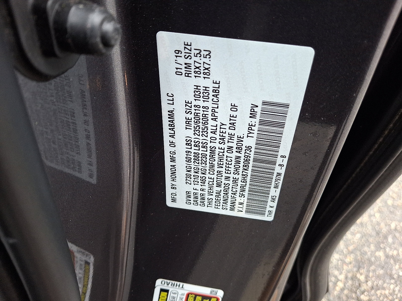 Used 2019 Honda Odyssey Touring image 29