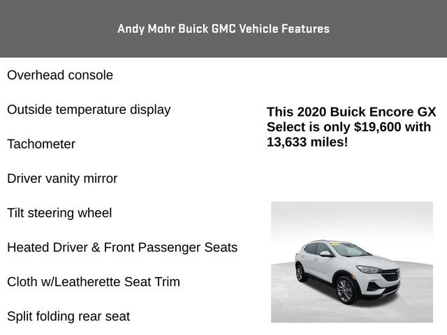 Used 2020 Buick Encore GX Select w/ Experience Buick Package image 16