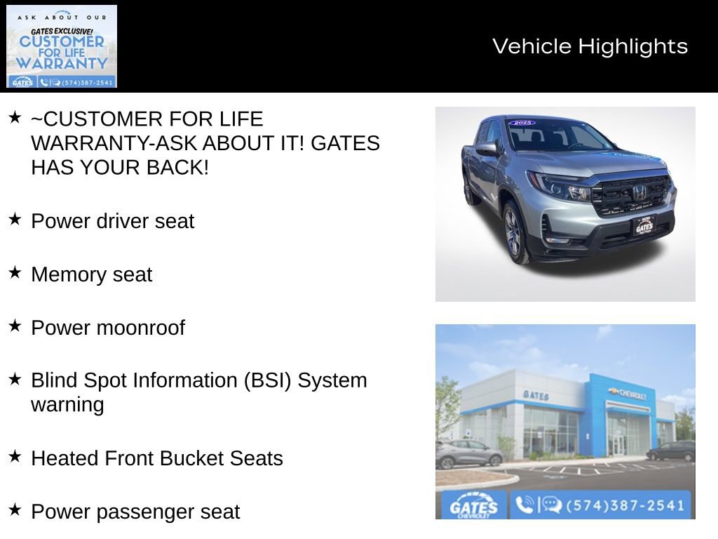 Used 2025 Honda Ridgeline RTL image 6