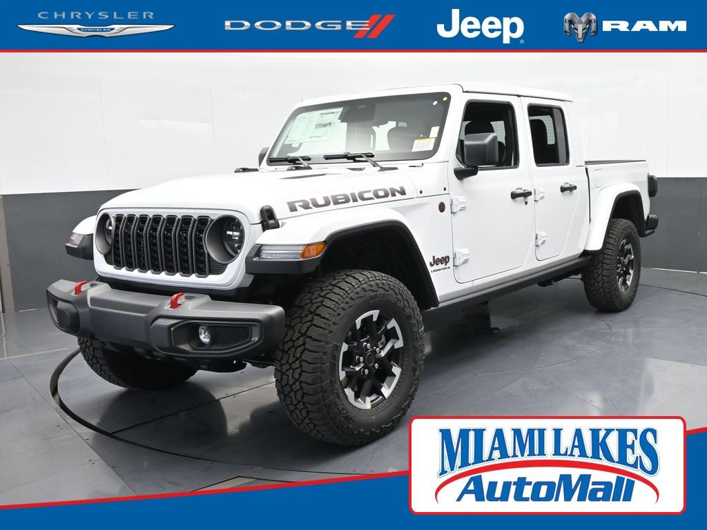 New 2026 Jeep Gladiator Rubicon w/ Steel Power Dome Hood Package AWD/4WD image 1
