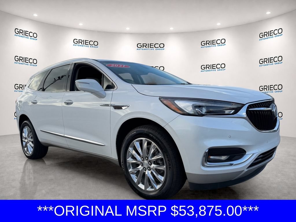 Used 2021 Buick Enclave Premium w/ Surround and Sites Package FWD image 1