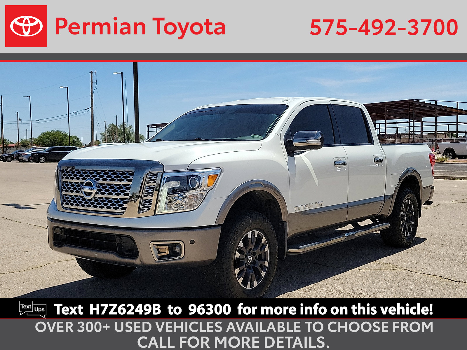 Used 2019 Nissan Titan Platinum Reserve w/ Platinum Utility Package image 1