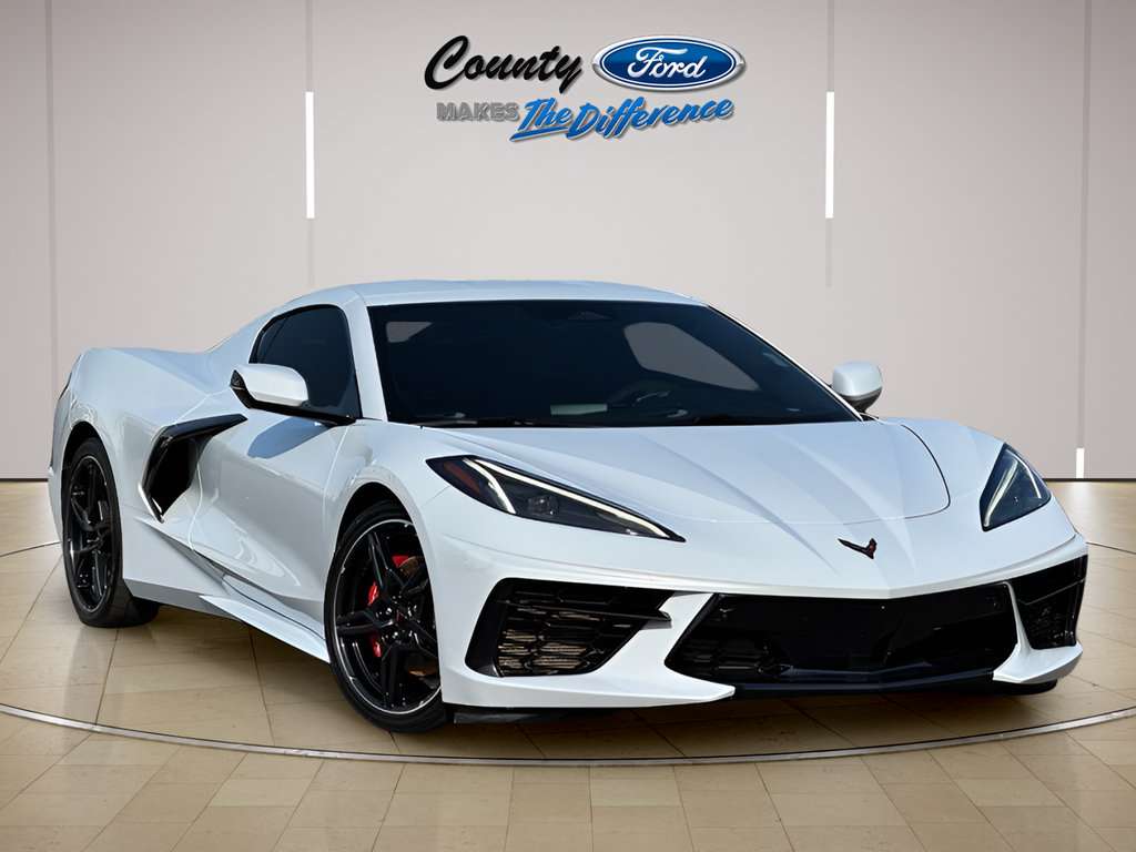 Used 2024 Chevrolet Corvette Stingray Preferred Cpe w/ Stealth Interior Trim Package RWD image 1