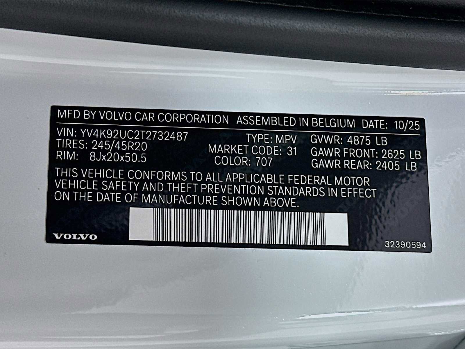 New 2026 Volvo XC40 B4 Plus w/ Protection Package image 31
