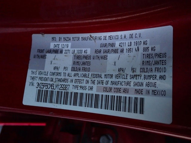 Used 2020 MAZDA MAZDA3 AWD Sedan w/ Select Package image 24