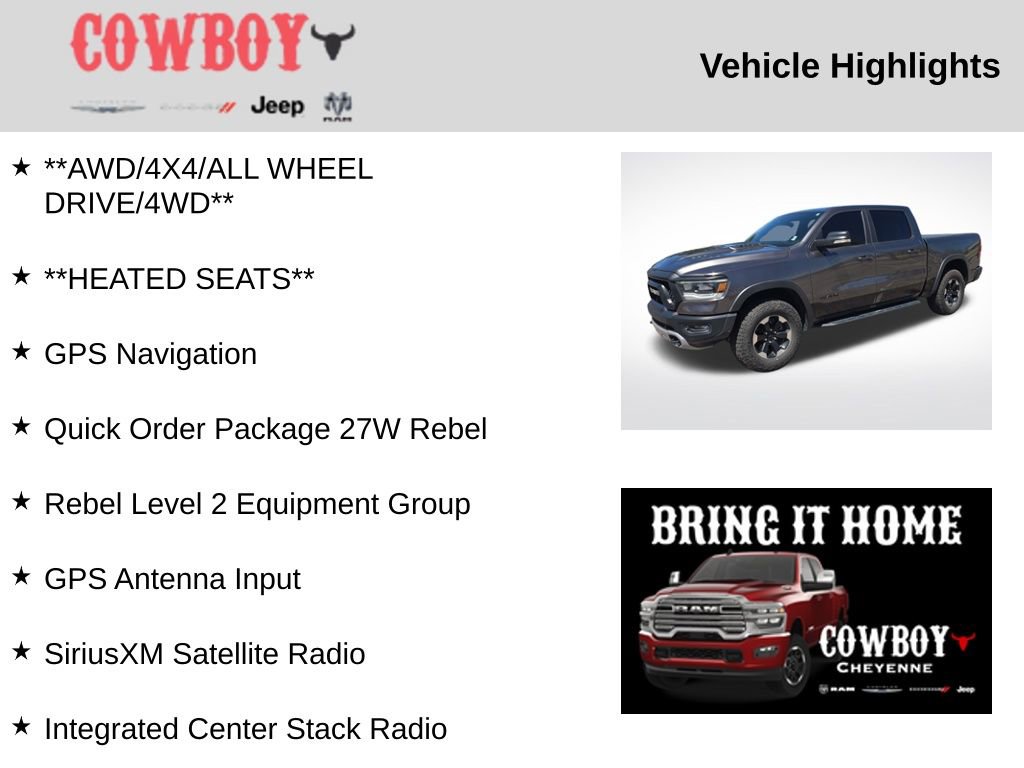 Used 2022 RAM 1500 Rebel w/ Rebel Level 2 Equipment Group AWD/4WD image 5