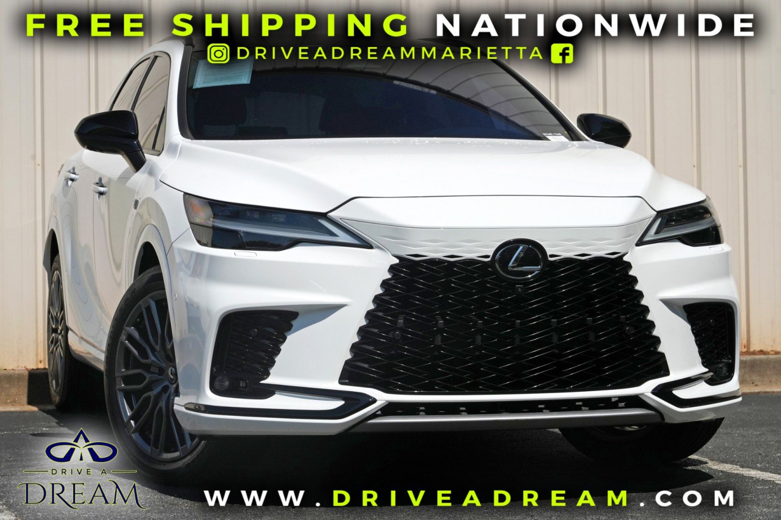 Used 2023 Lexus RX 500h F Sport w/ Accessory Package (Z1) AWD/4WD image 2