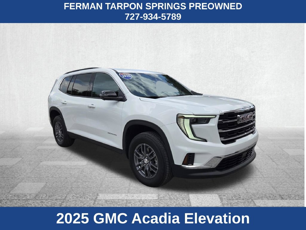 Used 2025 GMC Acadia Elevation FWD image 1
