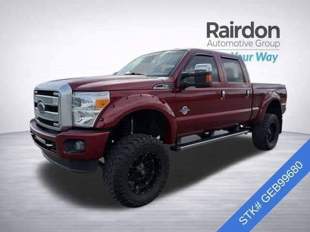 Used 2016 Ford F350 Platinum w/ Platinum Package AWD/4WD image 3