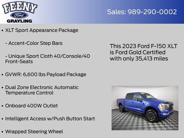 Used 2023 Ford F150 XLT w/ Equipment Group 302A High AWD/4WD image 24