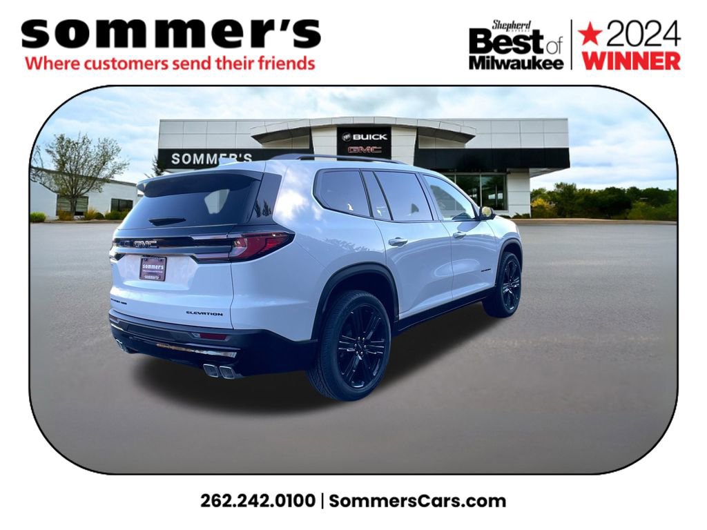 New 2026 GMC Acadia Elevation w/ Black Edition image 7