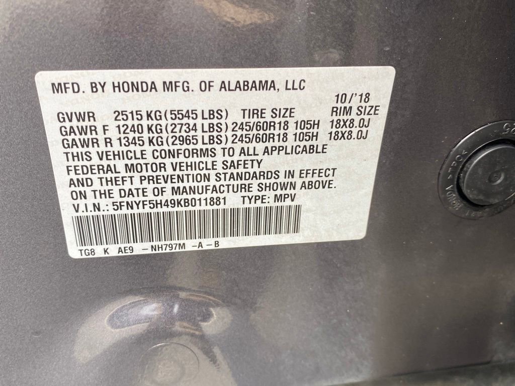 Used 2019 Honda Pilot EX-L image 21