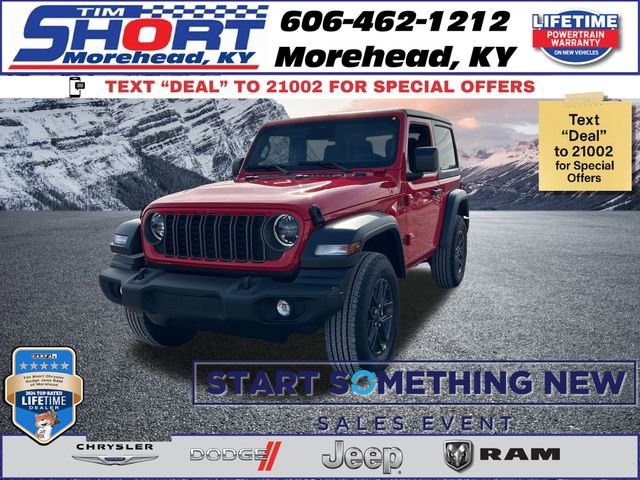 New 2026 Jeep Wrangler Sport S image 1