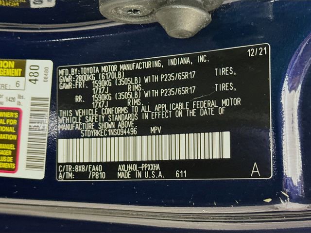 Used 2022 Toyota Sienna XLE image 31