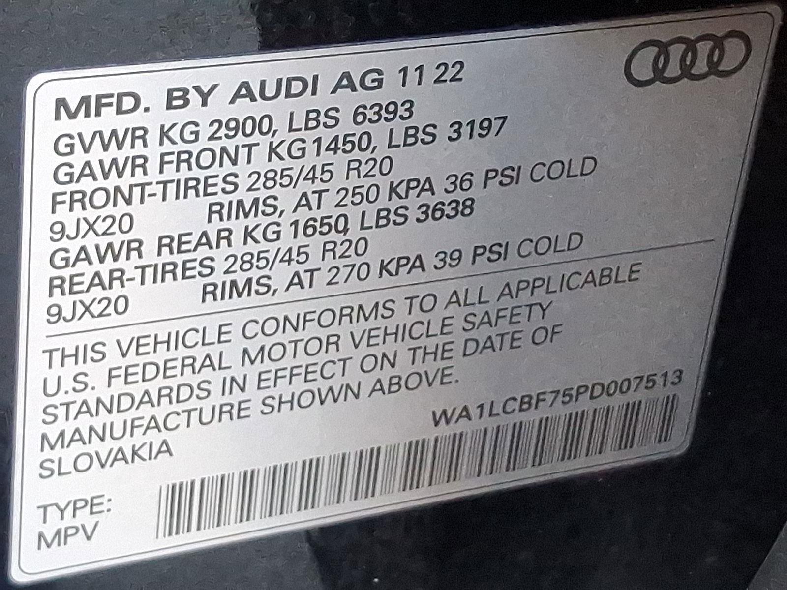 Used 2023 Audi Q7 Premium Plus w/ Premium Plus Package image 27