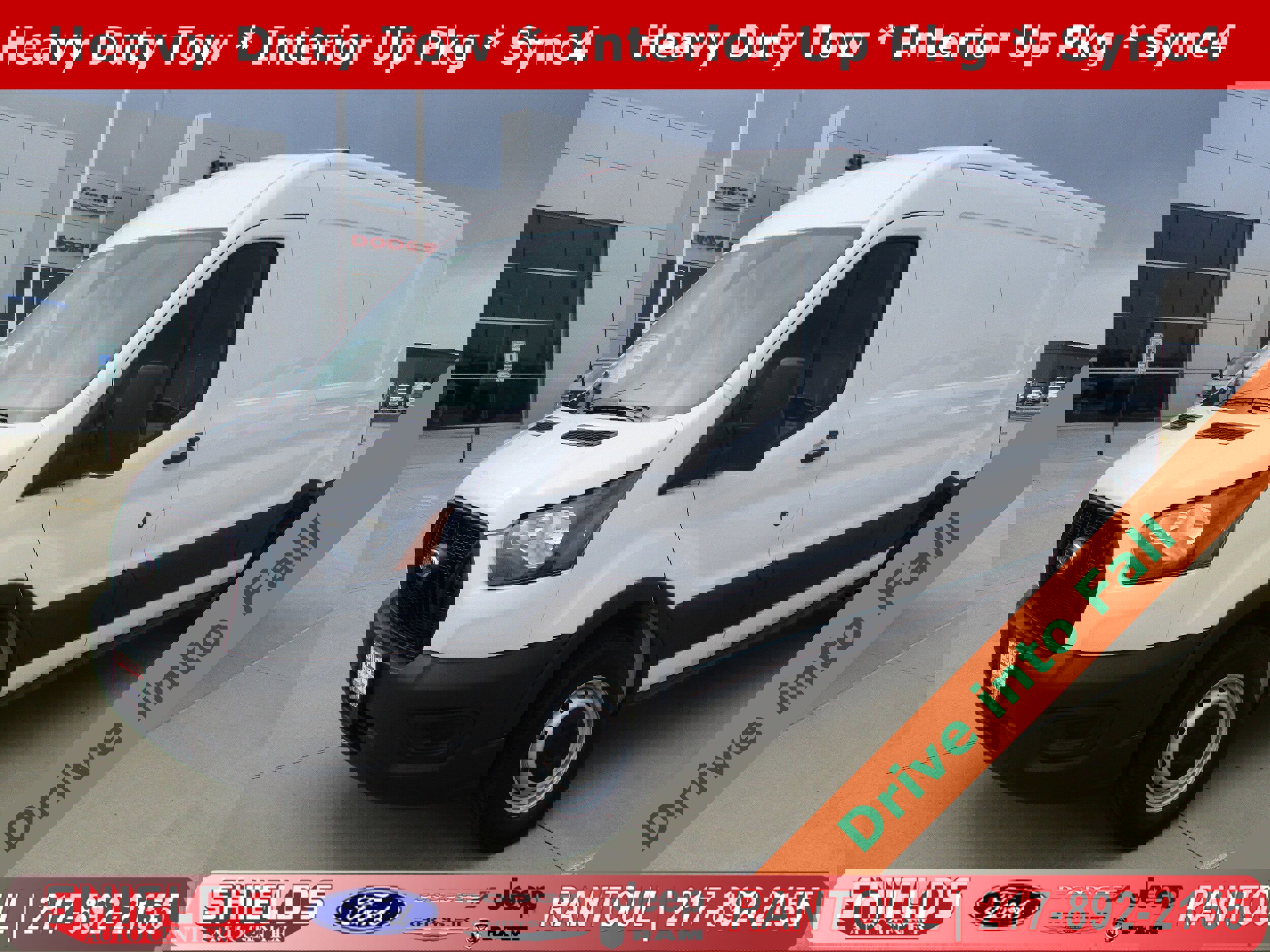 New 2025 Ford Transit 250 148 Medium Roof w/ Interior Upgrade Package image 1