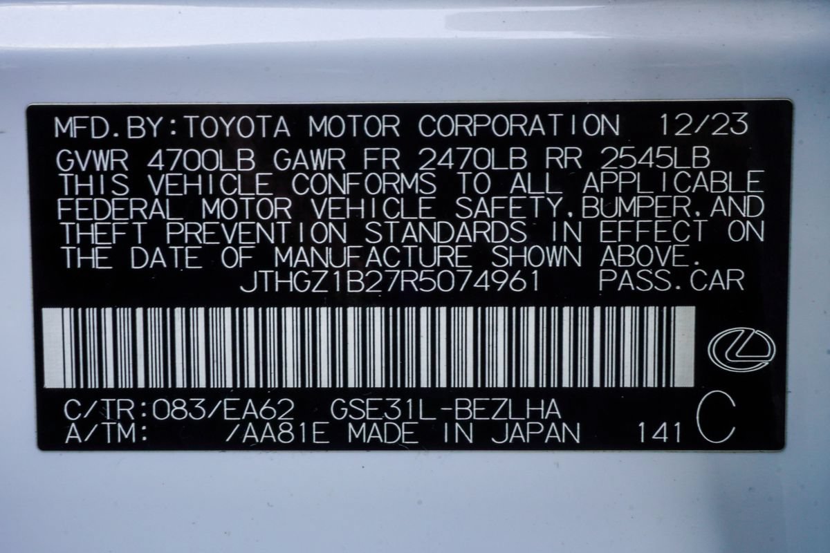 Used 2024 Lexus IS 350 F Sport w/ Navigation Package RWD image 42