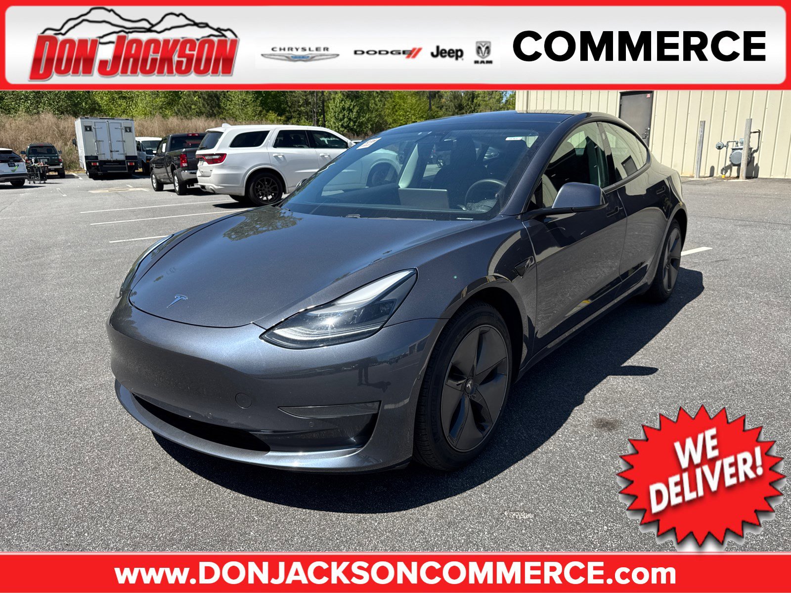 Used 2021 Tesla Model 3 Standard Range Plus image 1