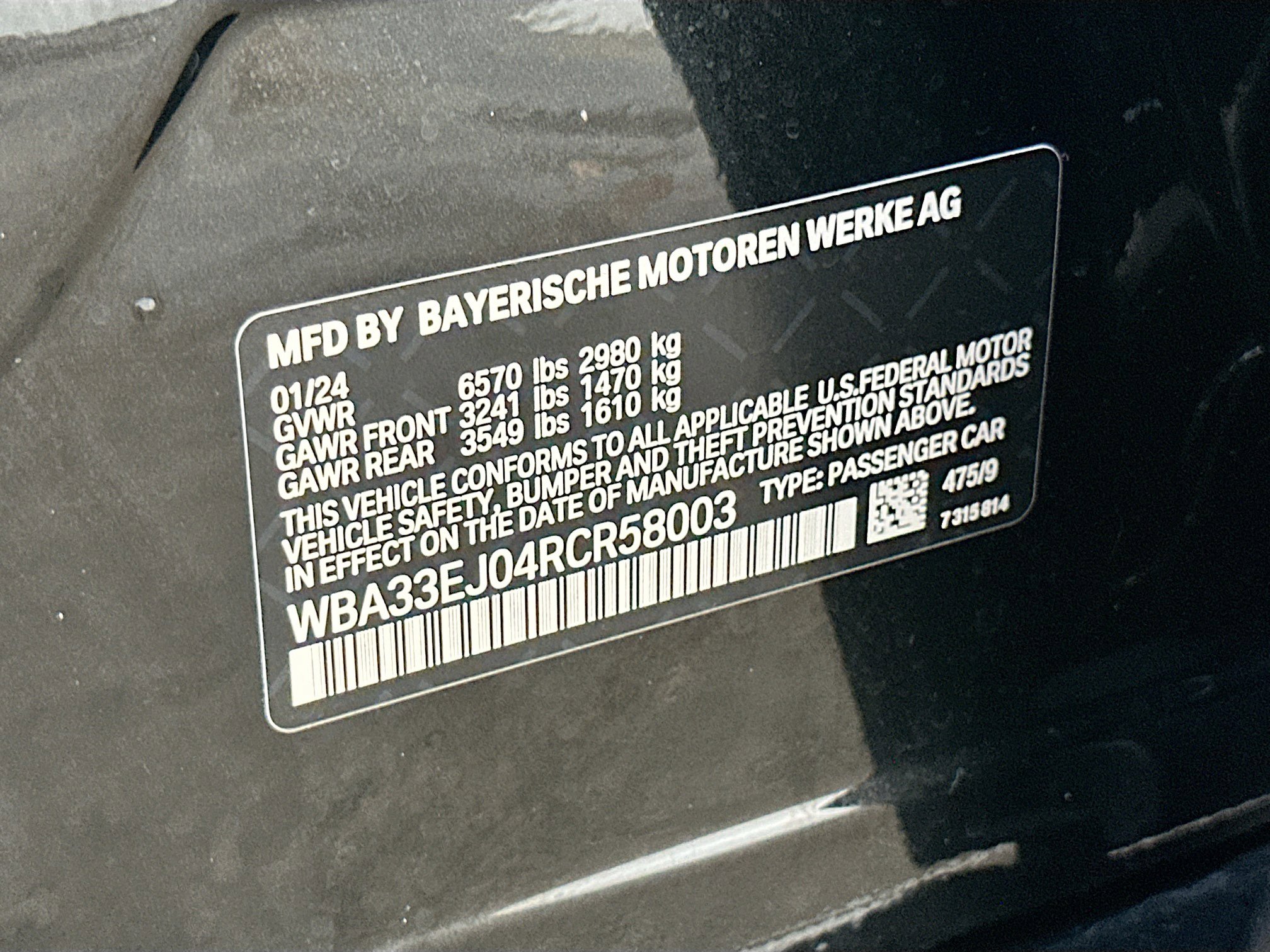 Certified 2024 BMW 760i xDrive w/ Premium Package 2 image 36