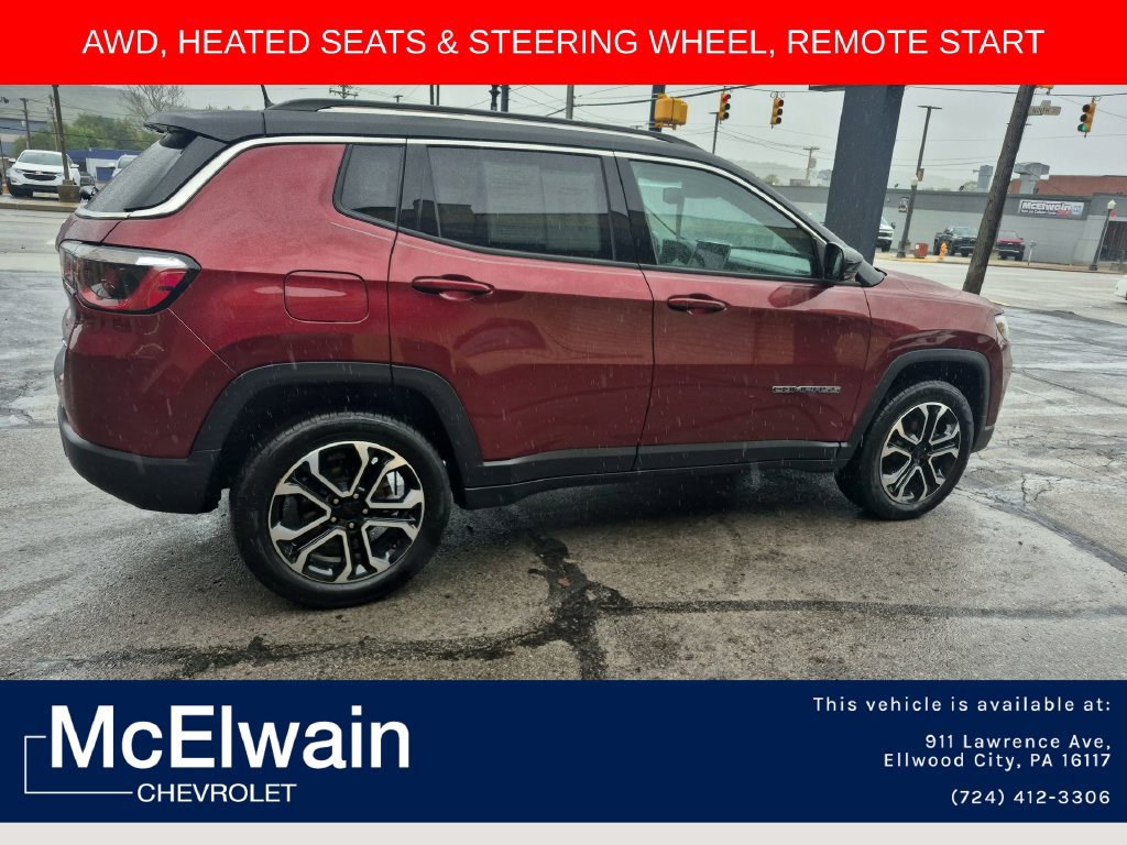 Used 2022 Jeep Compass Limited AWD/4WD image 16