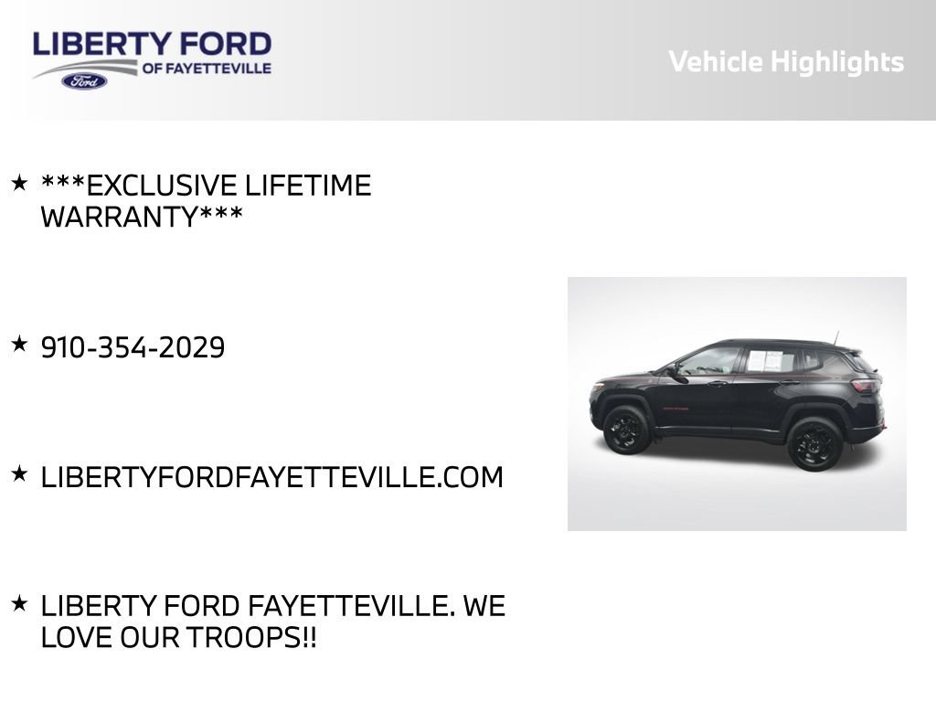 Used 2023 Jeep Compass Trailhawk w/ Trailhawk Elite Group AWD/4WD image 5
