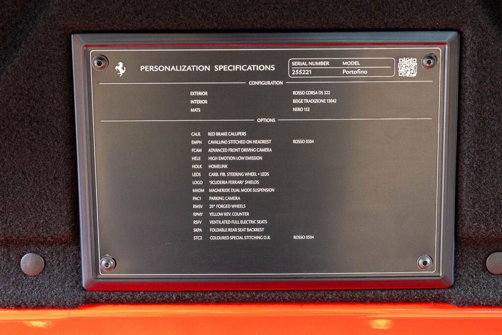 Certified 2020 Ferrari Portofino RWD image 72