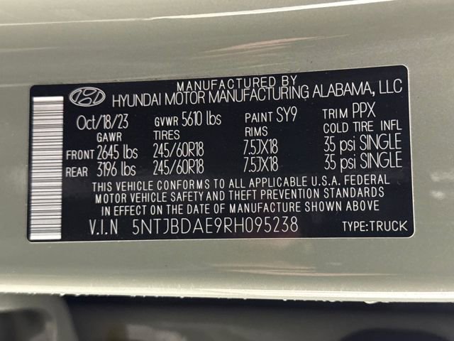 Used 2024 Hyundai Santa Cruz SEL image 31