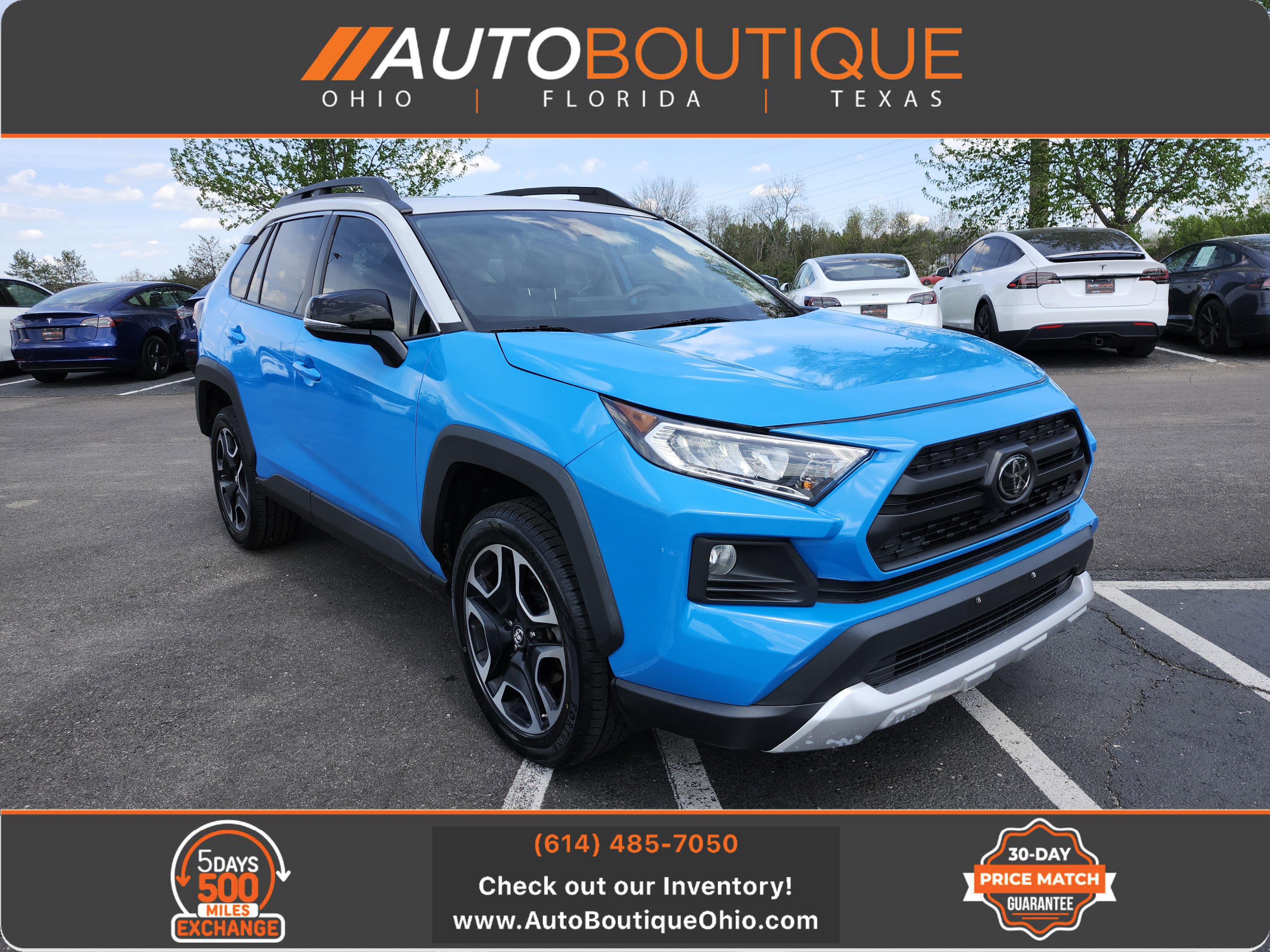 Used 2019 Toyota RAV4 Adventure w/ All Weather Liner Package