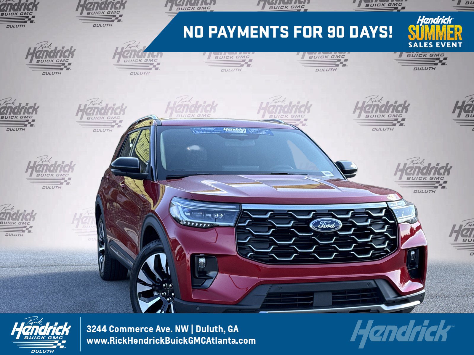 Used 2025 Ford Explorer Platinum w/ LUX Leather Package