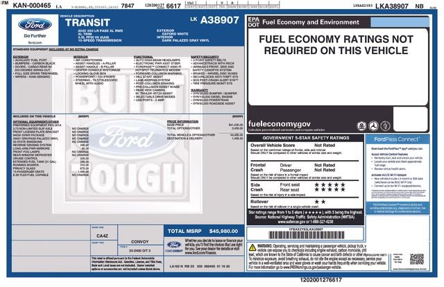 Used 2020 Ford Transit 350 XL image 5