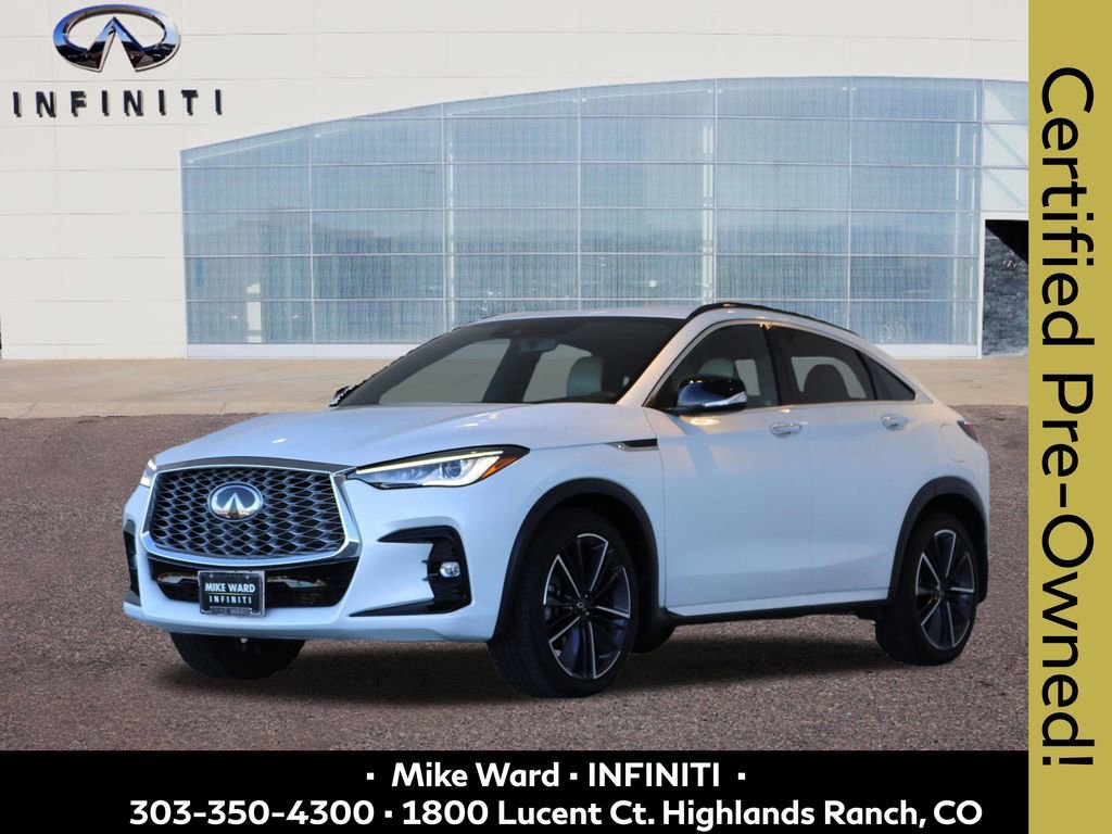 Certified 2025 INFINITI QX55 Luxe w/ Cargo Package