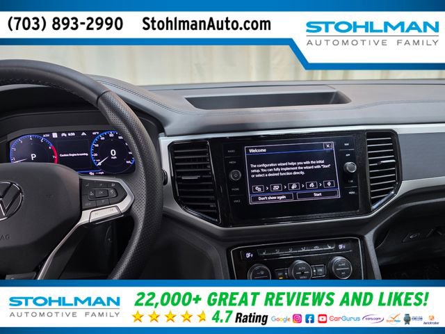 Used 2021 Volkswagen Atlas Cross Sport SEL R-Line AWD/4WD image 17